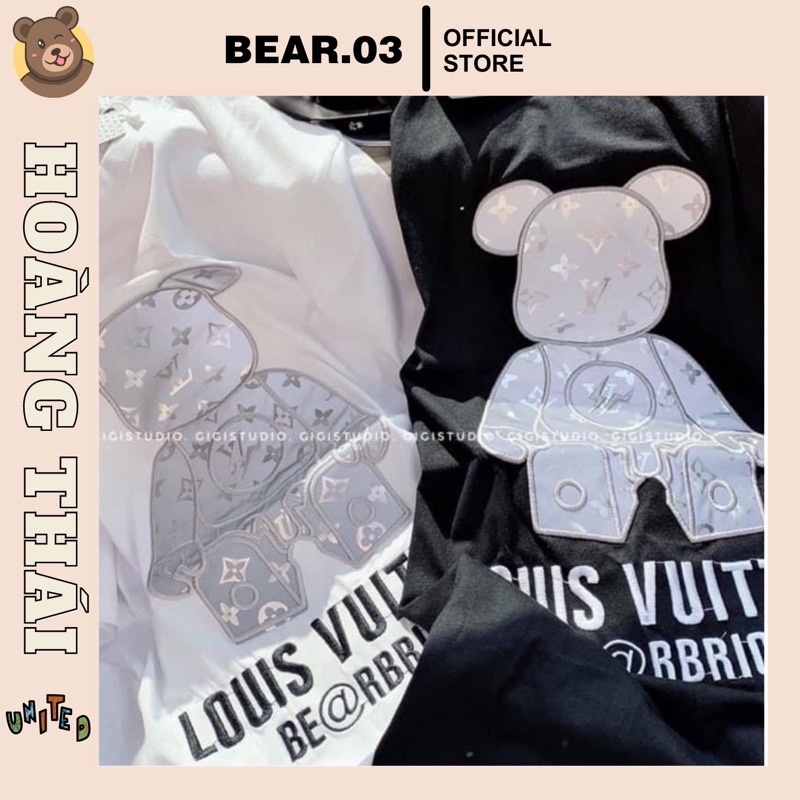 Áo phông gấu hót trend unisex (ảnh thật có video)