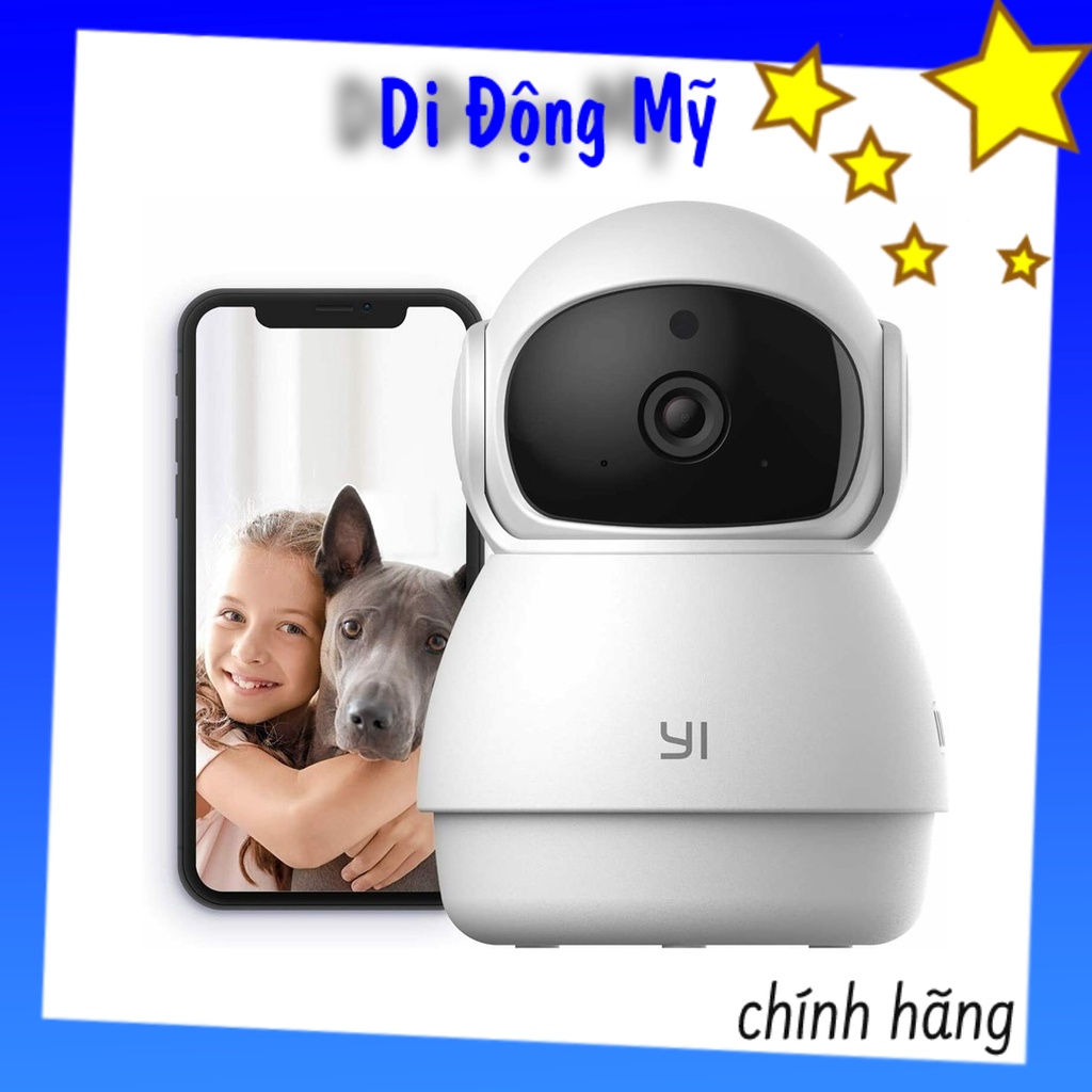 Camera Yi Dome Guard Pan / Tilt - Camera Yi Dome Pan, Full HD 1080p, Tích Hợp AI, Bản Quốc Tế, Xoay 345 độ