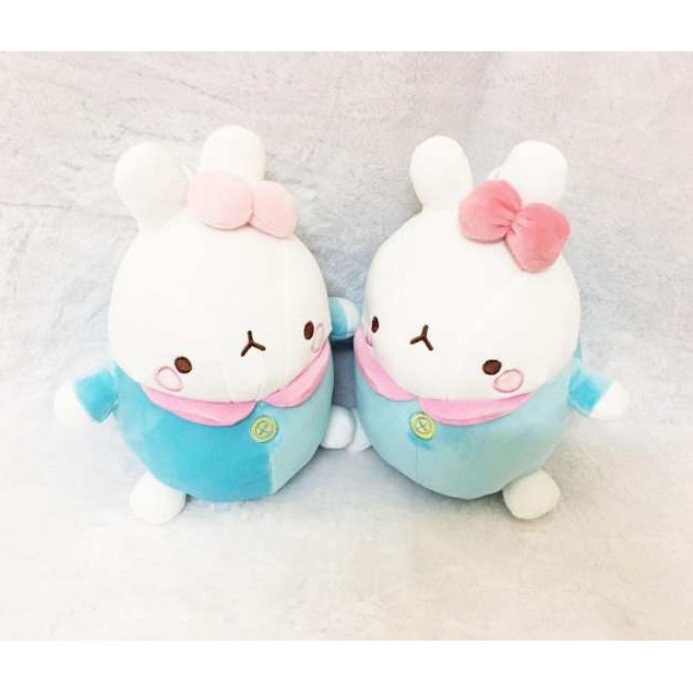 GẤU BÔNG THỎ MOLANG DỄ THƯƠNG ĐÁNG YÊU  VẢI MINISO MỀM MỊN, HÀNG LOẠI 1 CAO CẤP