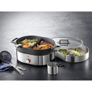 Siêu phẩm nồi lẩu hấp 2trong1 wmf hot pot lono