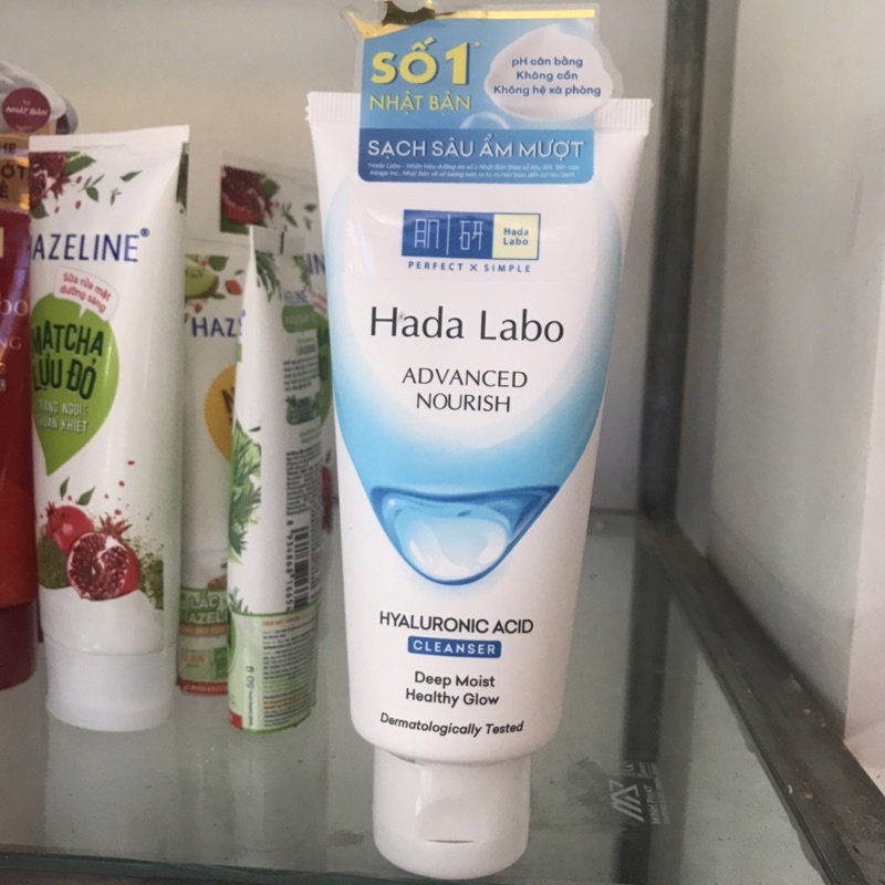 kem Rửa Mặt Dưỡng Ẩm Hada Labo Advanced Nourish 80g