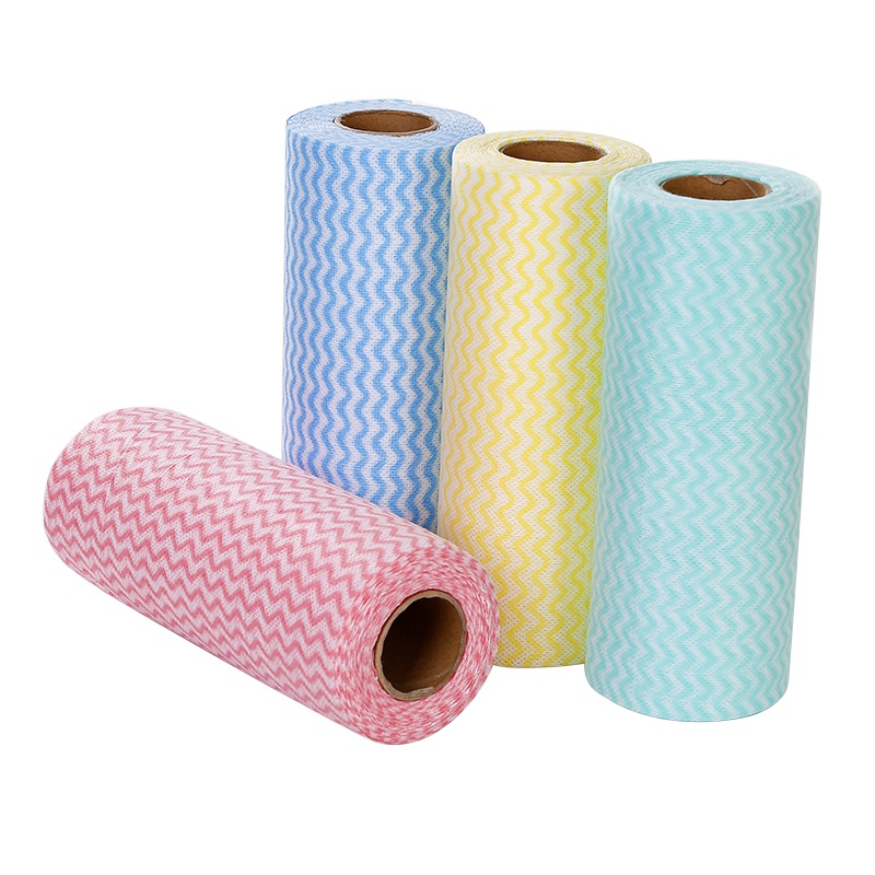 Khăn Lau Chén Dĩa Dùng 1 Lần Bằng Vải Không Dệt Tiện Dụng