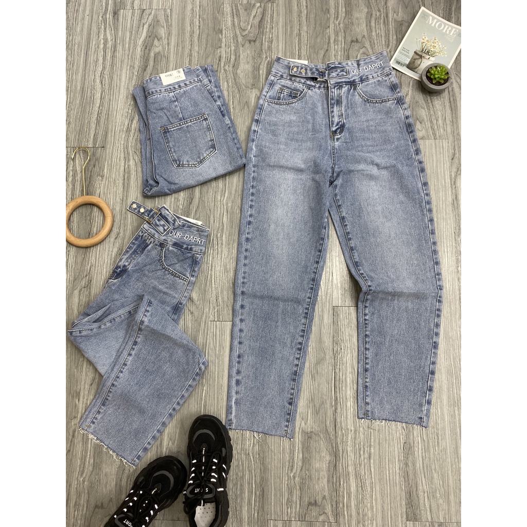 Quần Baggy cắt cấu cạp cao/ M2502