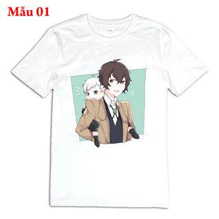 Áo Thun anime Bungou Stray Dogs ( BỀN ĐẸP- KHÔNG BAY MÀU-GIẶT MÁY)