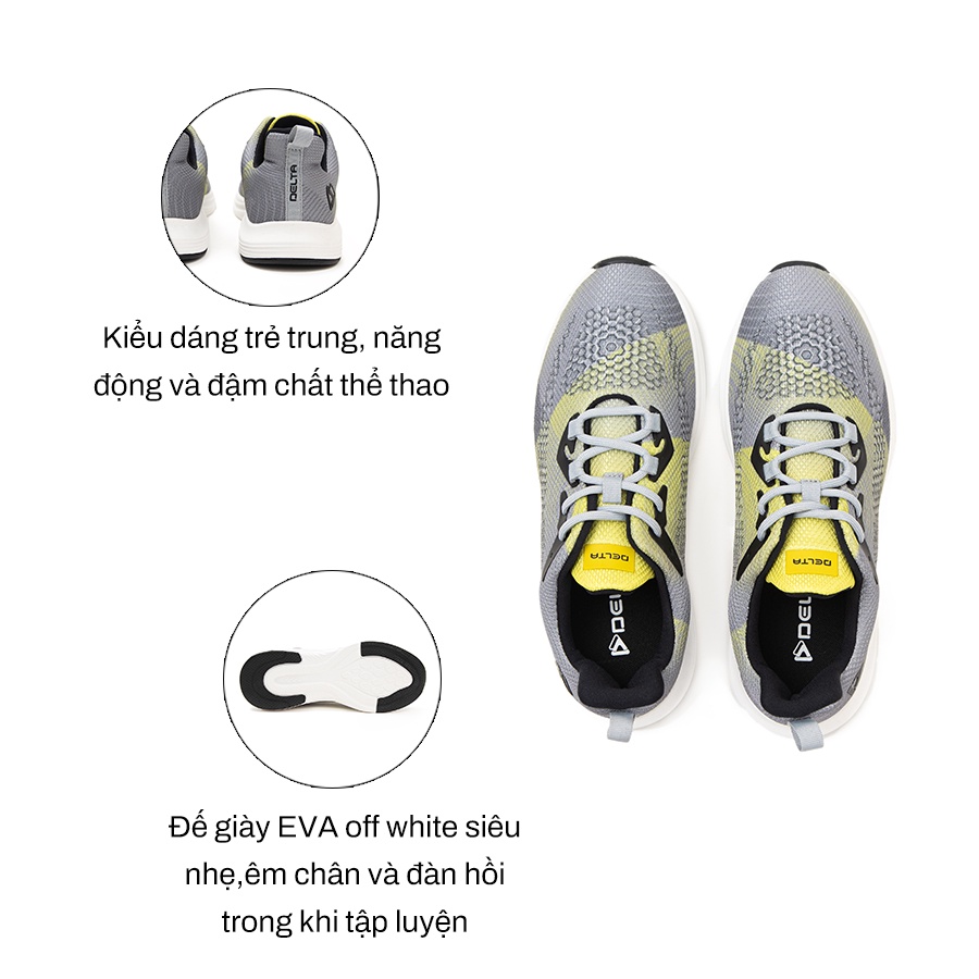 Giày thể thao nữ DELTA Speed TR001W0 siêu nhẹ, kiểu dáng trẻ trung , phù hợp chạy bộ, gym và tập luyện ngoài trời