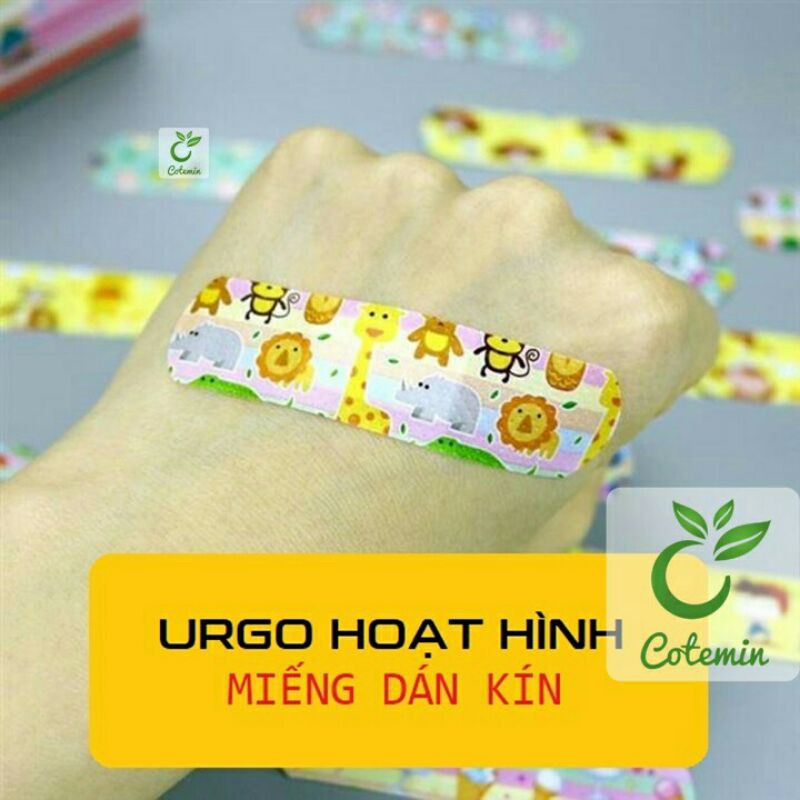 Hộp 120 miếng băng dán y tế URGO cho bé