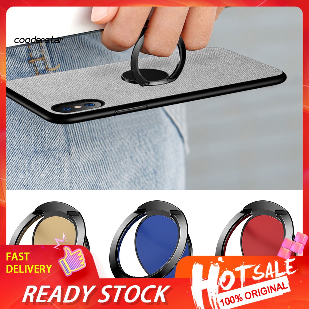 Vòng xỏ ngón đỡ điện thoại bằng kim loại tiện lợi