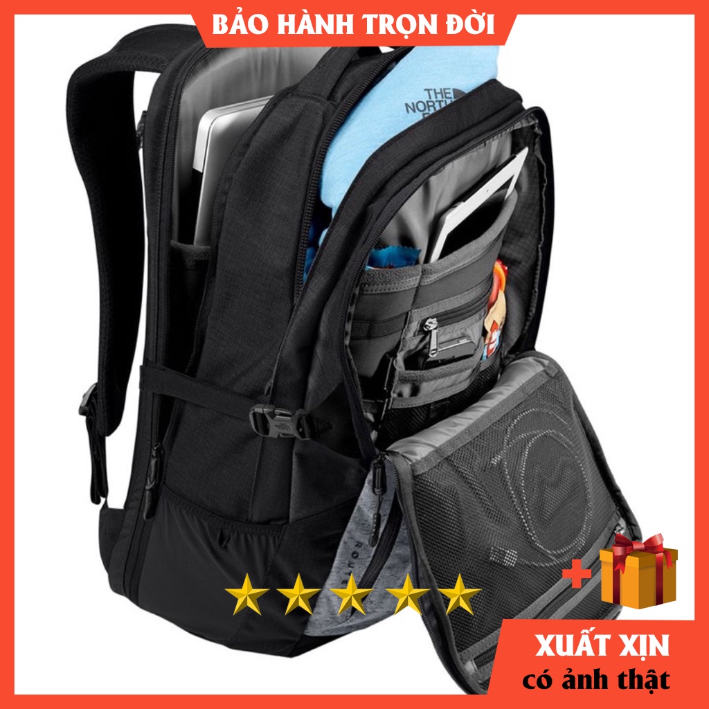 Balo nam laptop The North Face chính hãng SURGE TRANSITB.H TRỌN ĐỜIbalo tnf du lịch -có ngăn laptop riêng - chống sốc