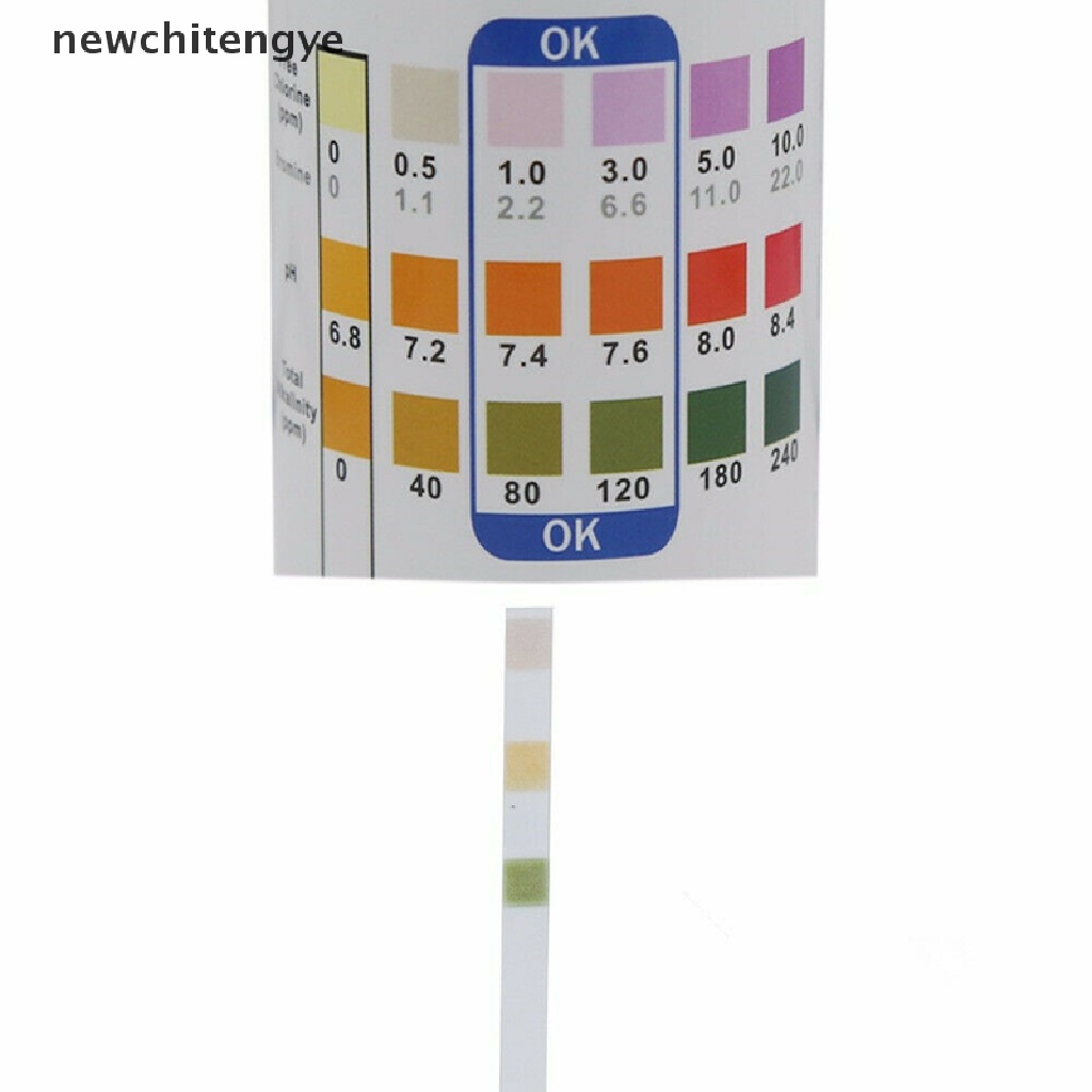Set 50 Giấy Kiểm Tra Độ PH Nước Nóng / Bể bơi Tiện Dụng