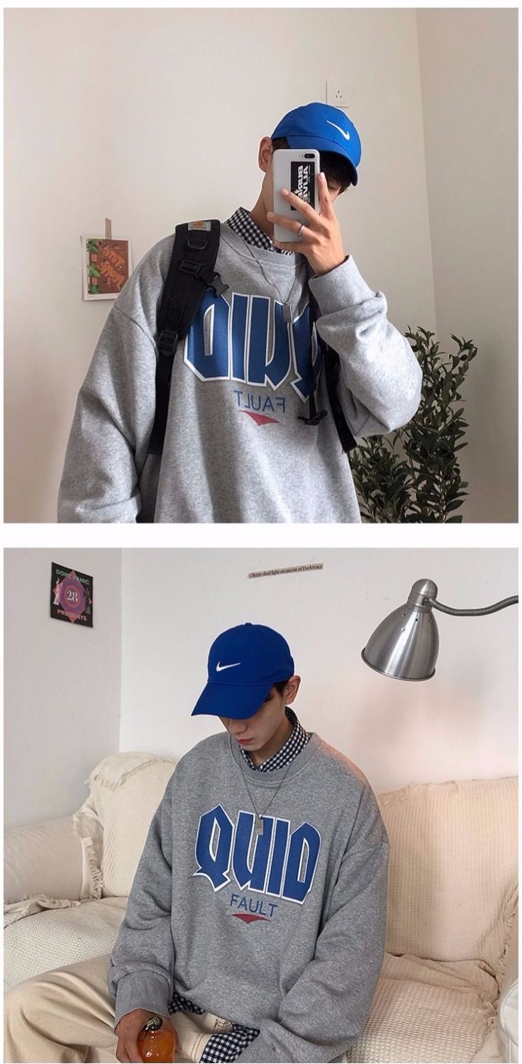 Áo Sweater Bằng Cotton Dáng Rộng Thoải Mái Cho Cặp Đôi | BigBuy360 - bigbuy360.vn