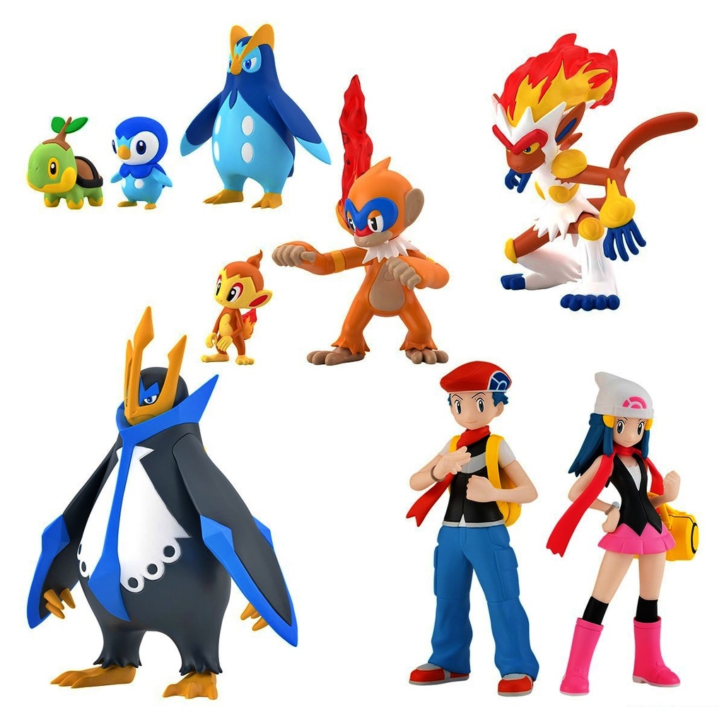 [NEW] Mô hình đồ chơi chính hãng Bandai Pokemon Scale World 1/20 Sinnoh Region Vol