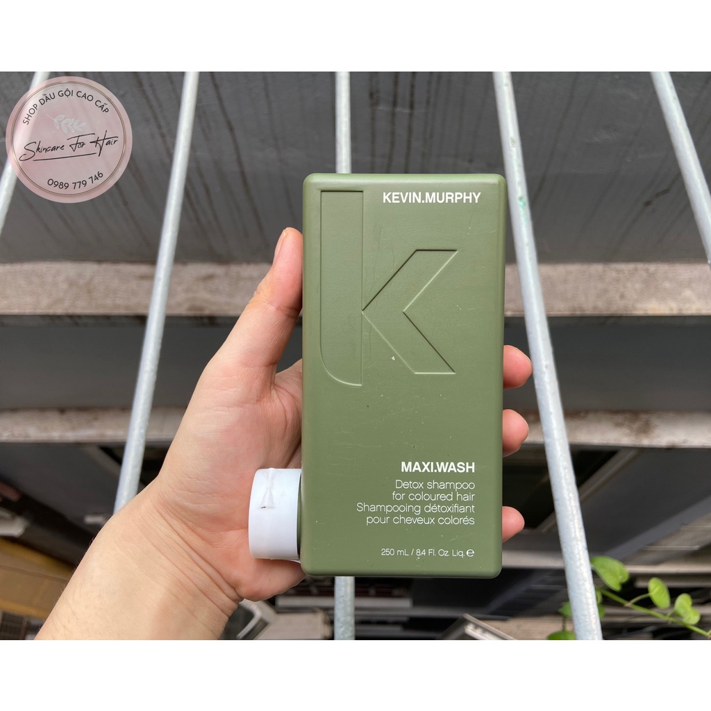 Dầu gội tẩy da chết, thanh lọc da đầu Kevin Murphy Maxiwash dung tích 250ml cho mọi loại tóc