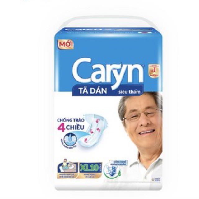 Tã dán Caryn siêu thấm  XL10
