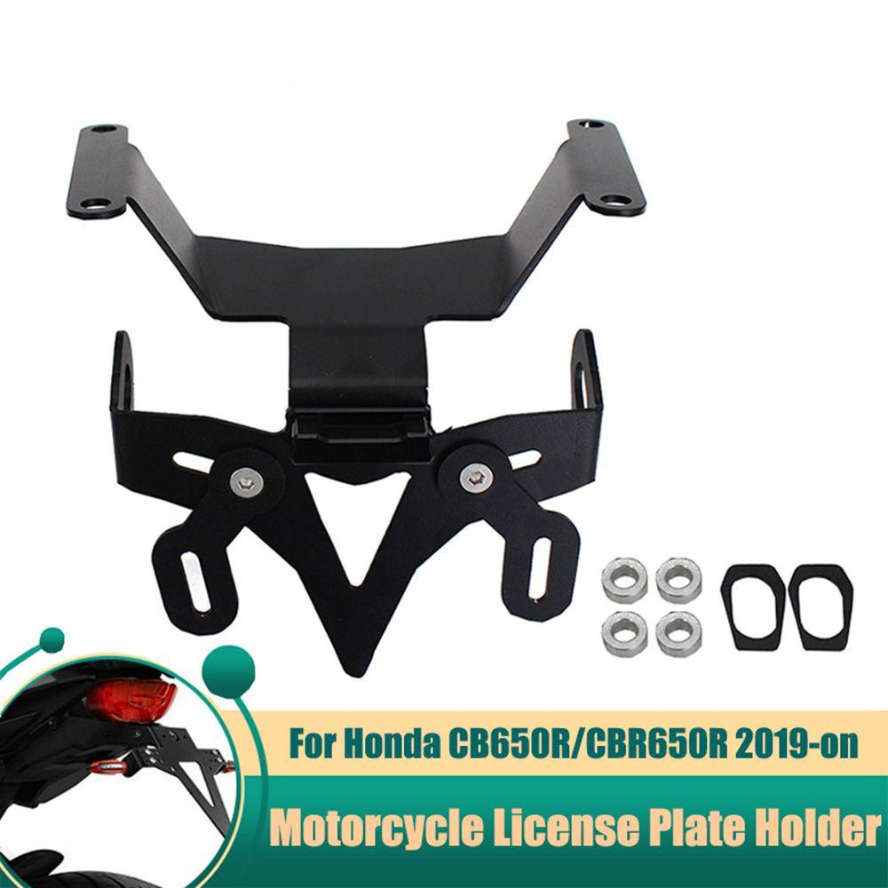 JONYE Giá Đỡ Biển Số Xe Có Thể Điều Chỉnh Cho HONDA CB650R 2019 +