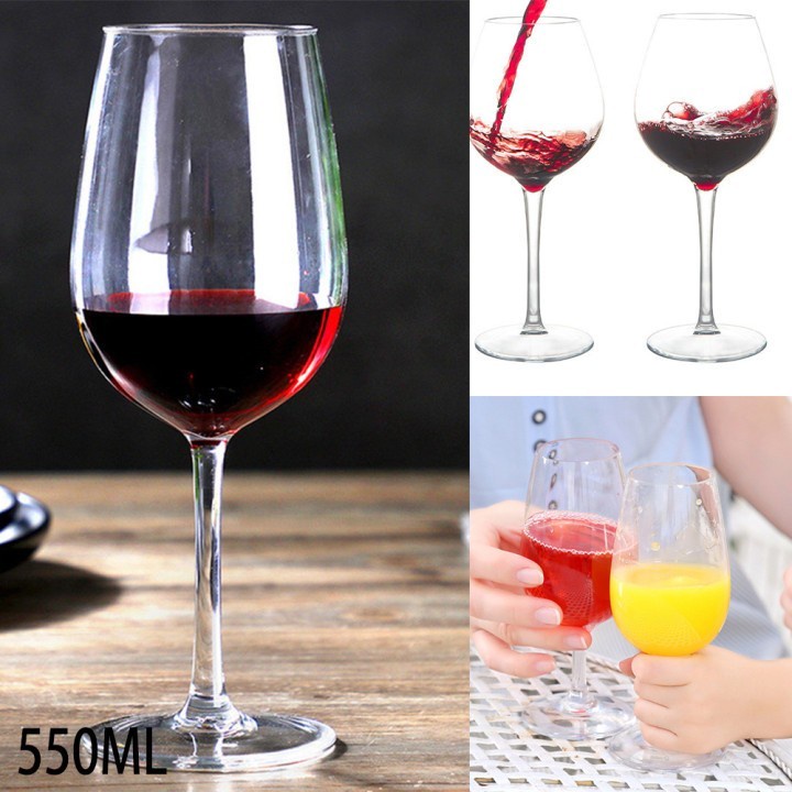 Ly uống rượu bằng nhựa trong suốt không vỡ chất lượng
