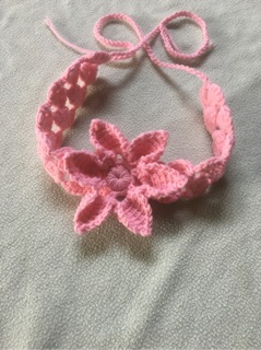 Băng đô len handmade cho bé gái