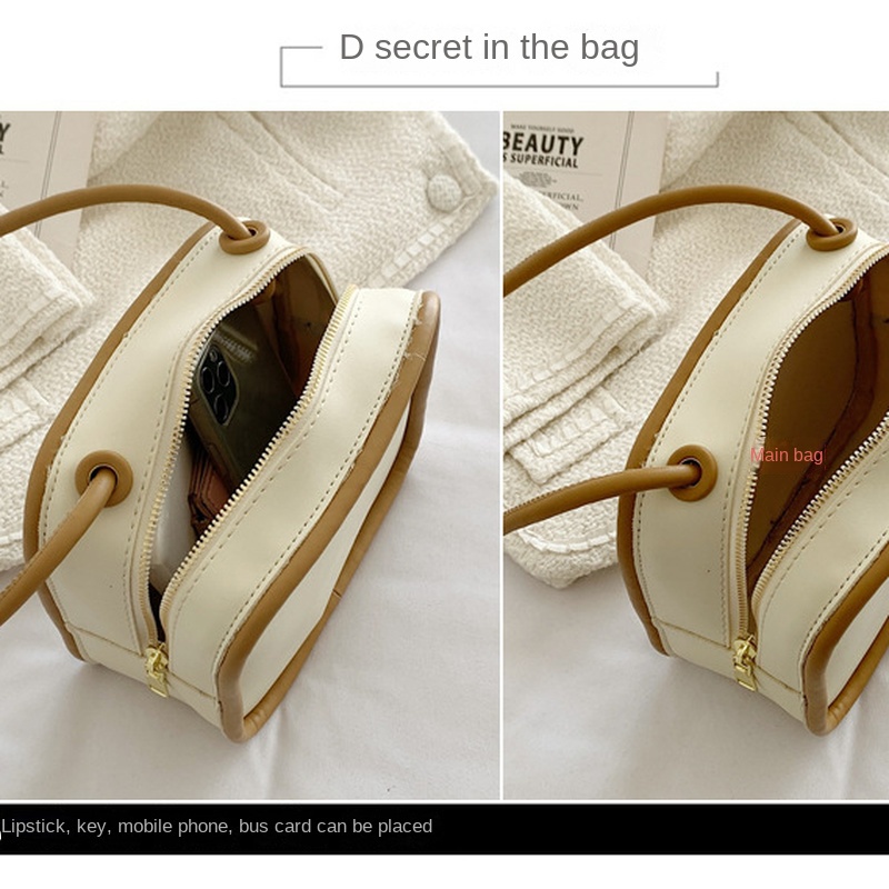 Túi Đeo Chéo Vai Hình Vuông Nhỏ Màu Trơn Đơn Giản Thời Trang Mùa Xuân Mới 2022 Gylb245