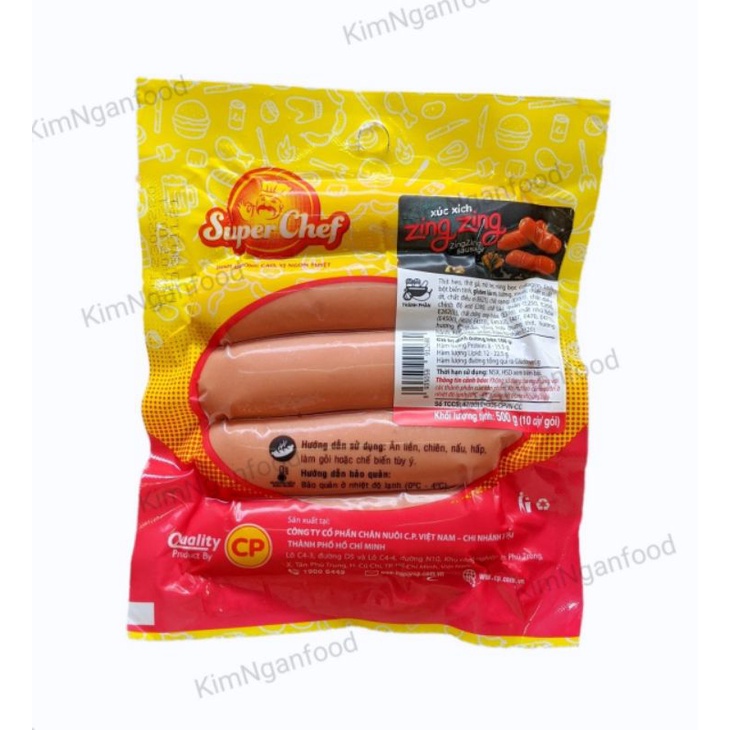 XÚC XÍCH ZING ZING CP 500g