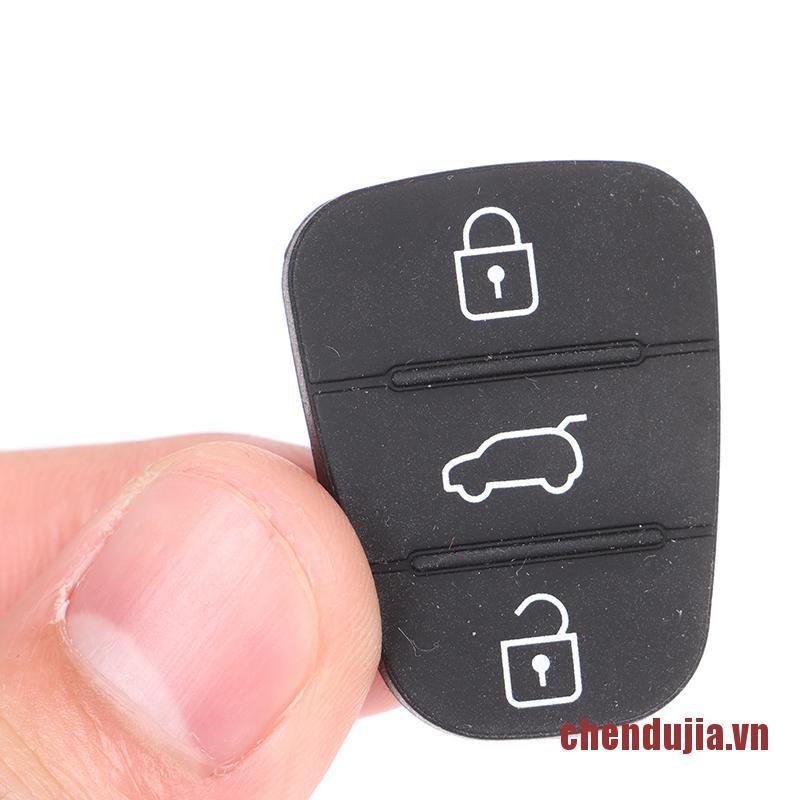 Vỏ Chìa Khóa Silicone 3 Nút Cho Hyundai Kia