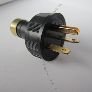 Phích cắm 3 chấu dẹp ngang dùng cho máy phát điện nhật bãi
