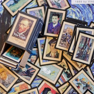 Famous Painting 100 Tags (Set 100 Tags Tranh Danh Hoạ Nổi Tiếng)