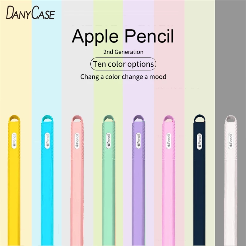 Vỏ Silicon Mềm Bảo Vệ Cho Bút Cảm Ứng Apple Pencil 2nd Generation