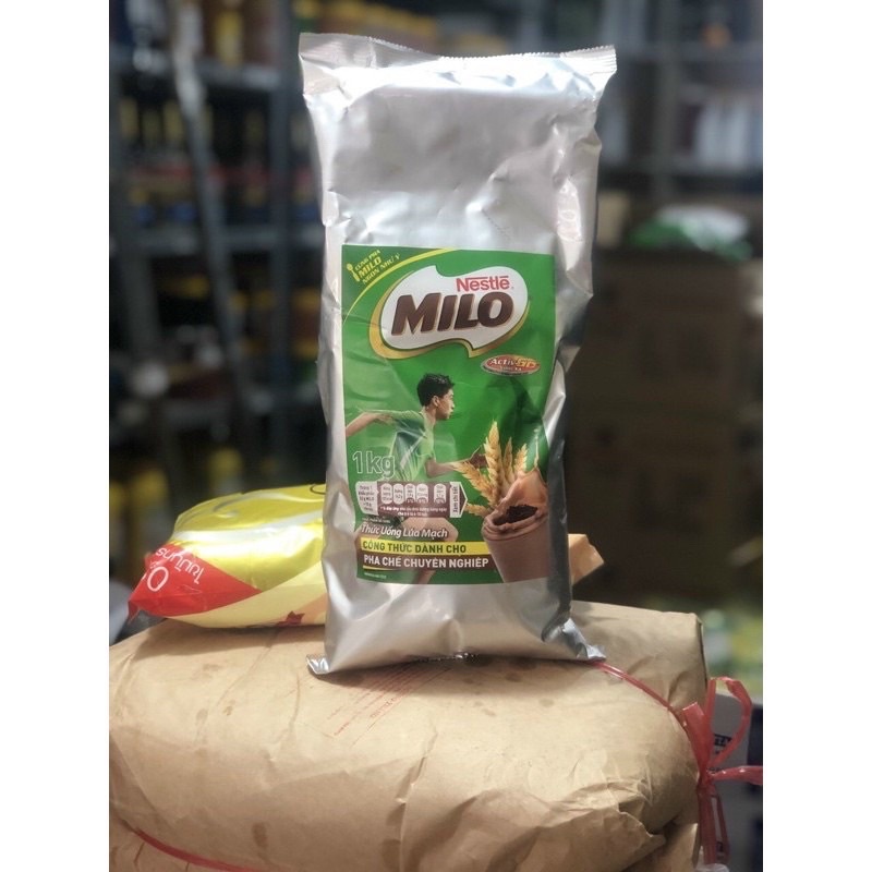 Bột lúa mạch milo cacao nguyên chất 1 kg.(date mới nhất 2023)