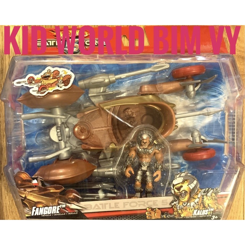 Xe mô hình Hot Wheels Battle Force 5 Series Chopper - Reverb - Fangore.