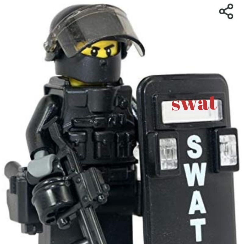 Đồ chơi mô hình Swat ninifugares cảnh sát đặc nhiệm (giao ngẫu nhiên)