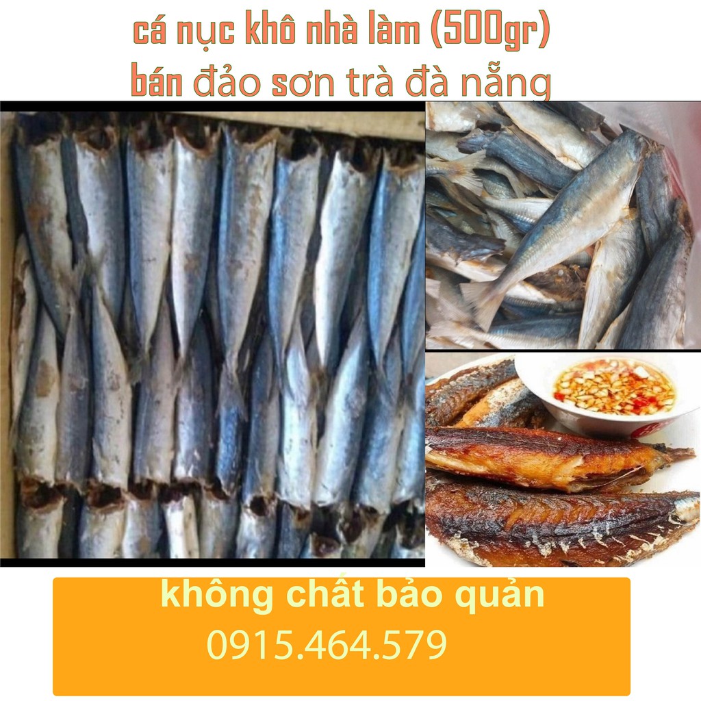 cá nục khô sốt cà chua đà nẵng siêu ngon siêu rẻ mùa dịch 500gr