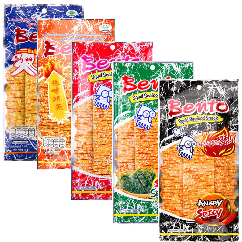 Mực Bento gói to 20g đồ ăn vặt YOYO | BigBuy360 - bigbuy360.vn