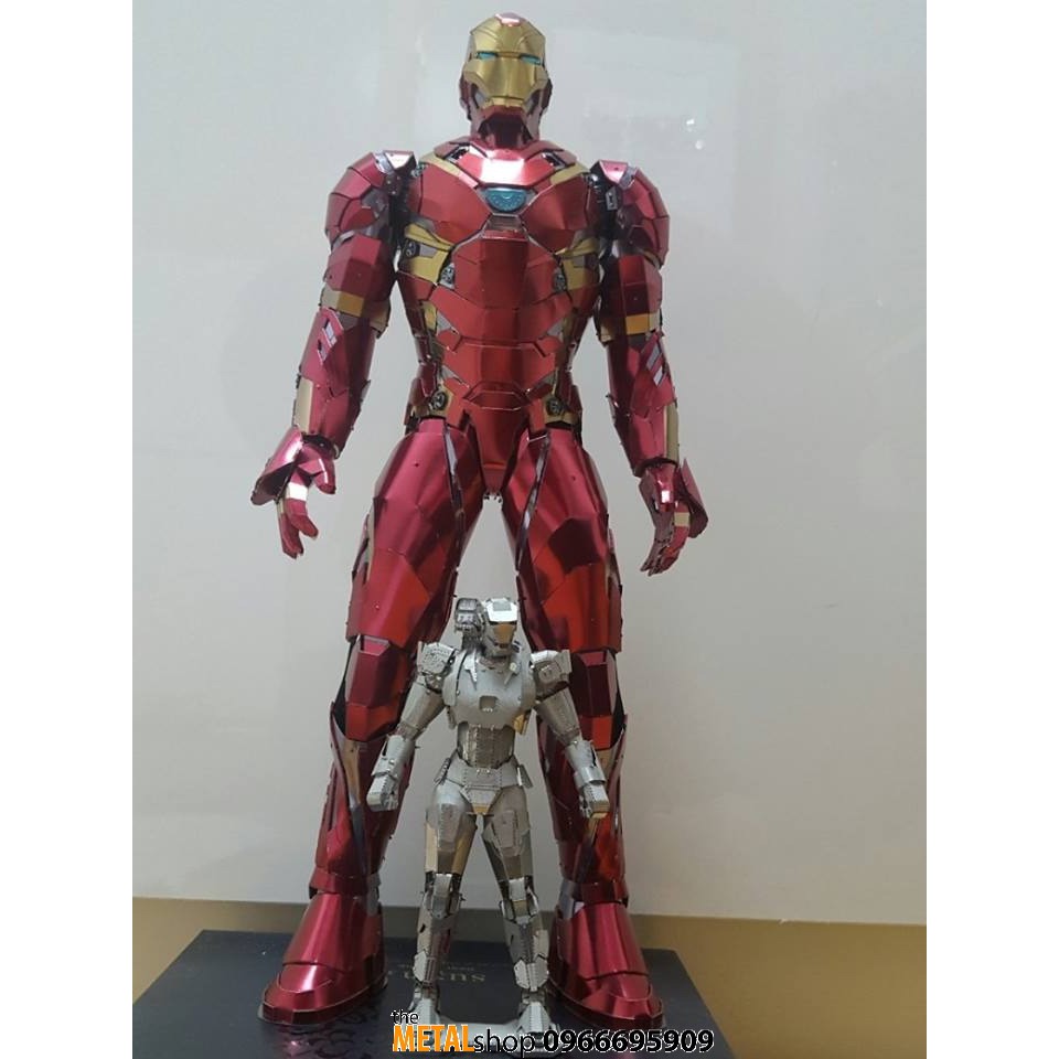 mô hình lắp ráp kim loại iron man mark 46 (mẫu lớn)