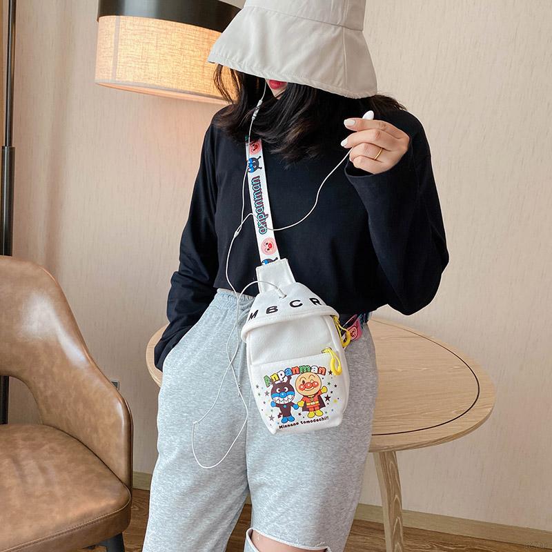 Se7en Cartoon Print Chest Bag Belt Chest Hip Crossbody Shoulder Children Bags For 1-7Y