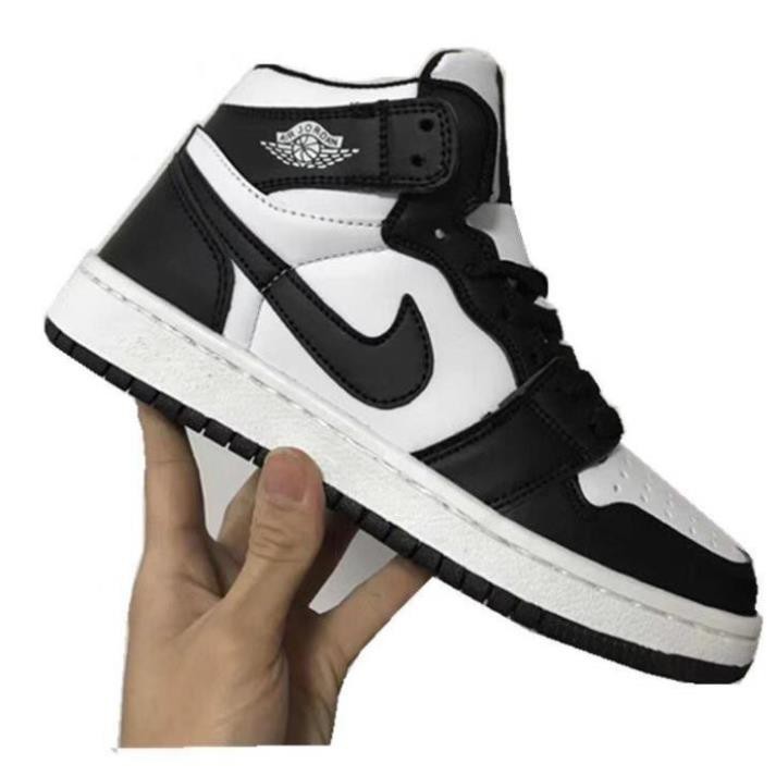[Tặng Box/bill] Giày thể thao J0RDAN Đen trắng cao cổ | BigBuy360 - bigbuy360.vn