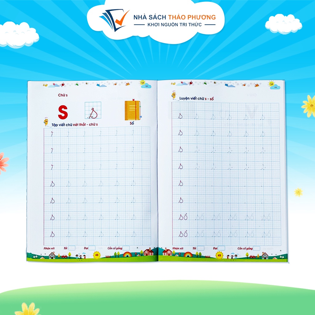 Sách - Bé tập tô, viết chữ to cho bé từ 4-6 tuổi