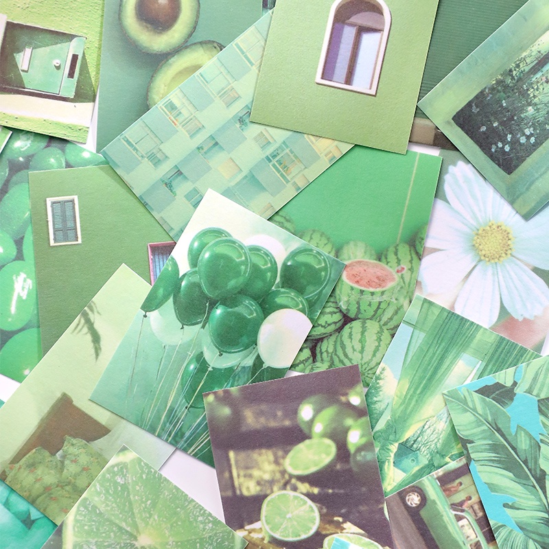 Set 50 Sticker Giấy Washi Mini Trang Trí Sổ Tay/Nhật Ký DIY