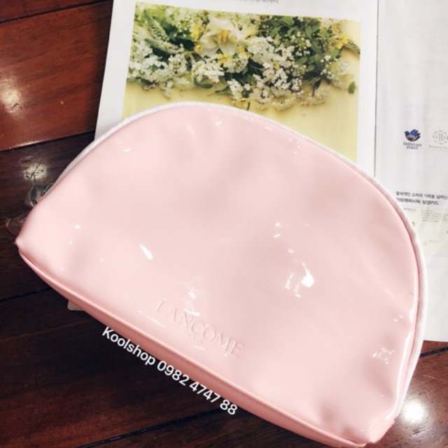 Túi đựng MP lancome da bóng siêu đẹp