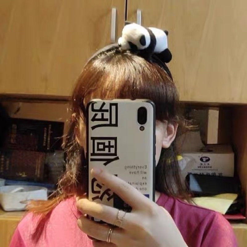 Cài tóc gấu trúc cute