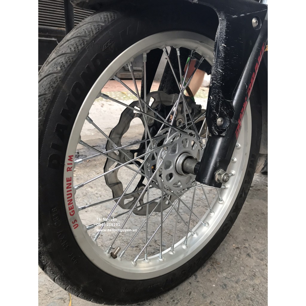 NIỀNG NHÔM US GENUINE RIM SIZE 1.4 -1.6