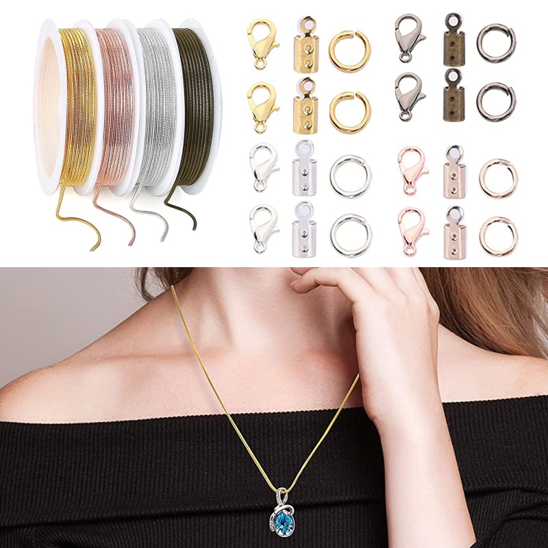 Dây Xích Nối 8 Khóa Càng Cua Cho Trang Sức DIY w 50 30