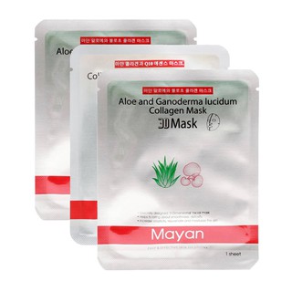 Mặt Nạ 3D Tinh Chất Lô Hội Và Linh Chi Mayan Collagen Mask 25ml - 1502428