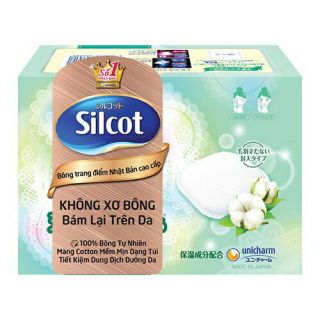 Bông tẩy trang Silcot (cam kết chính hãng)
