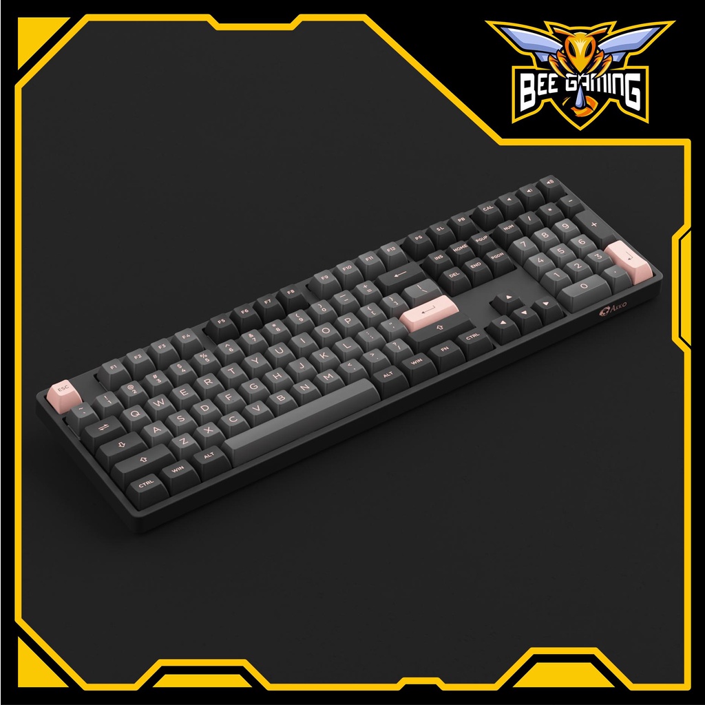 Bàn phím cơ AKKO 5108s Black Pink | Led RGB Hotswap | AKKO CS Switch | Foam tiêu âm