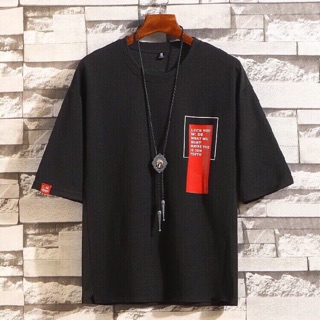 Áo tay lỡ form rộng nam - nữ Unisex