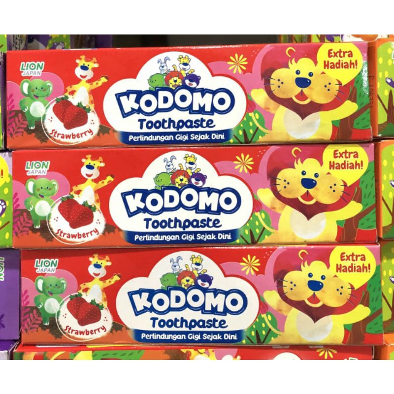 Kem đánh răng Kodomo Trẻ em 45-40g các vị