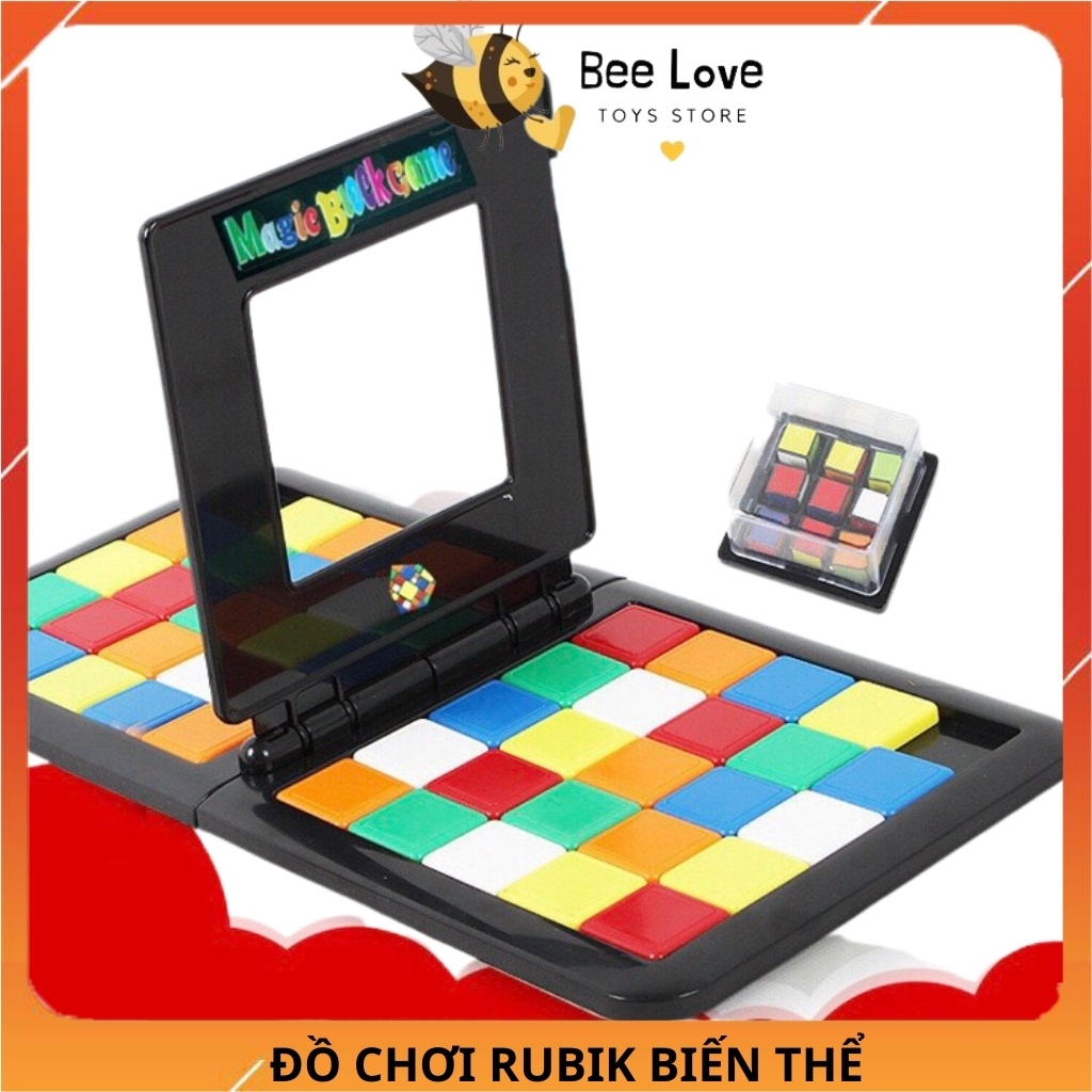 Đồ chơi xếp hình Magic Block Game Rubik Biến Thể Đối Kháng 2 người chơi, đồ chơi trí tuệ tương tác độc đáo BL89 BeeLove