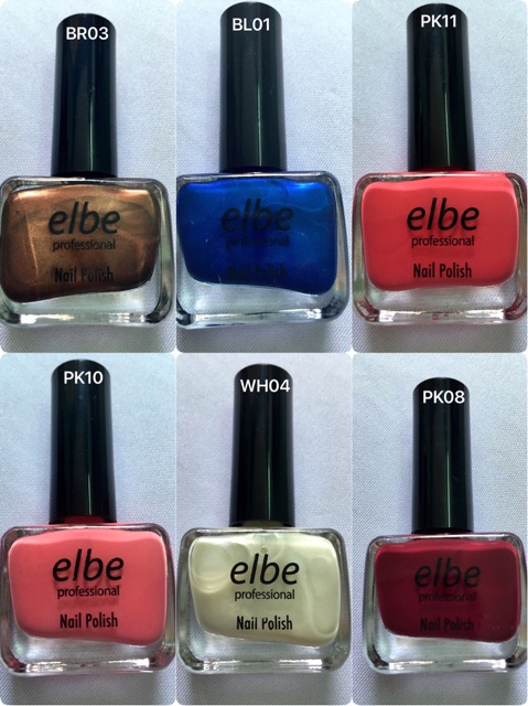 Combo 12 chai Sơn Móng Tay Elbe Hàn Quốc 11ml