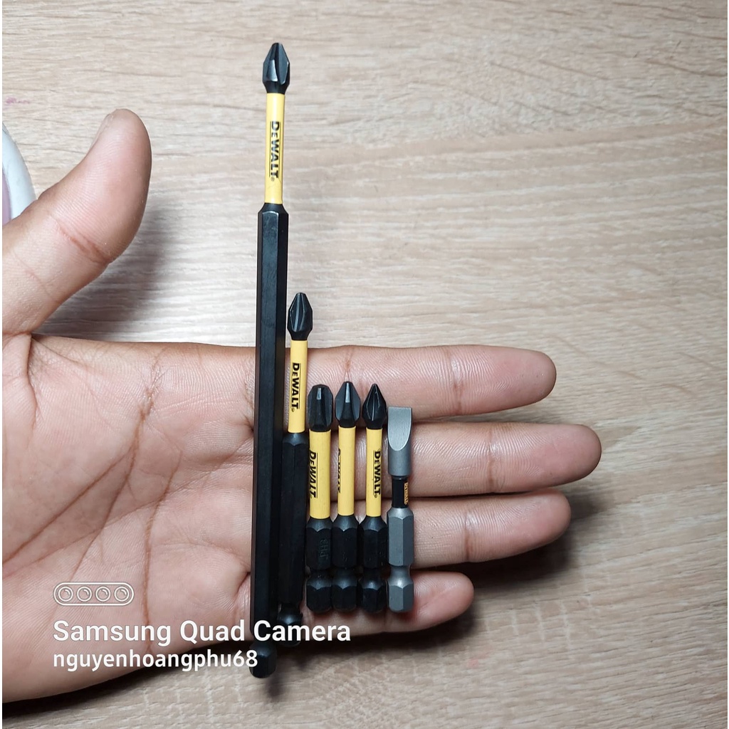Bộ Mũi Vít Đầu Bắn Tôn Dewalt Đầu Nối Vít Bosch