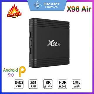 Android TV Box Enybox X96 Air CPU S905X3 - Ram 2GB - Bộ nhớ 16GB - Android 9.0