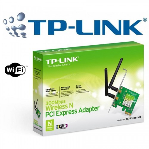 Card mạng TPlink TL-WN881ND PCI Express Adapter Wireless